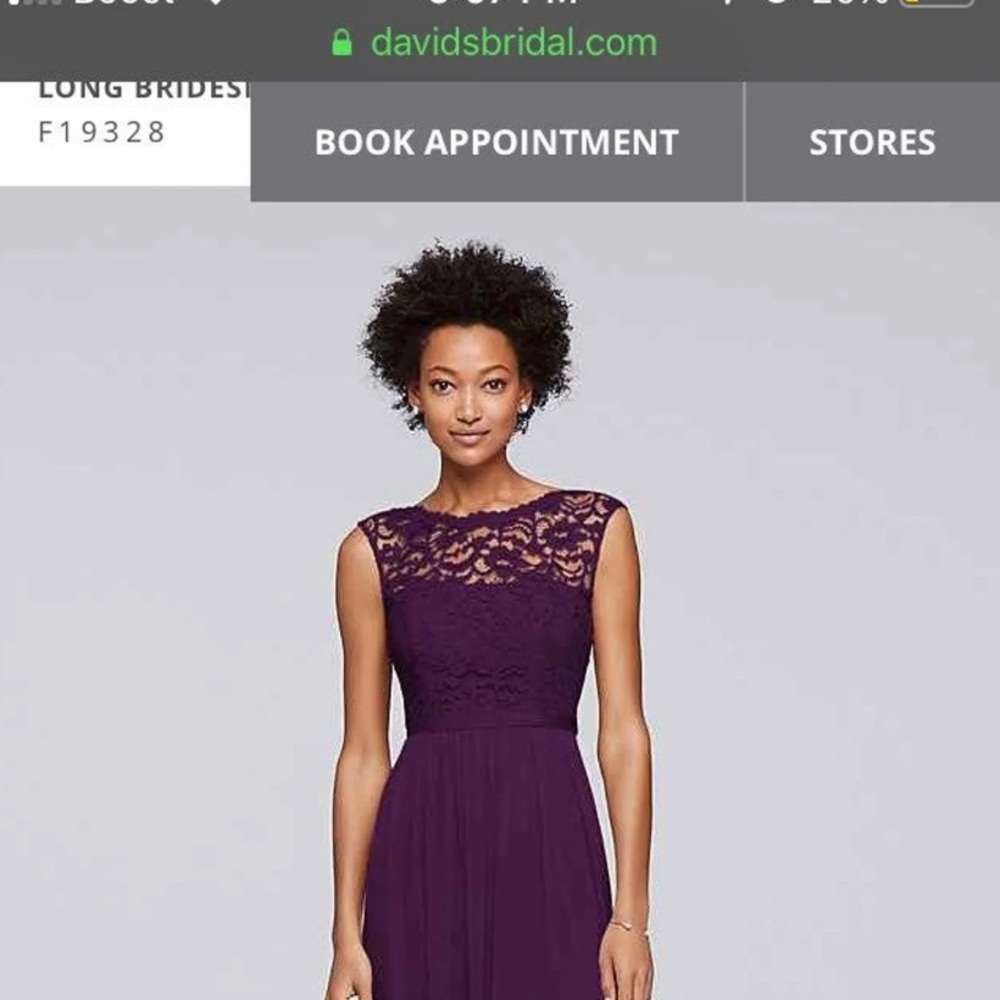 Plum Lace Dress